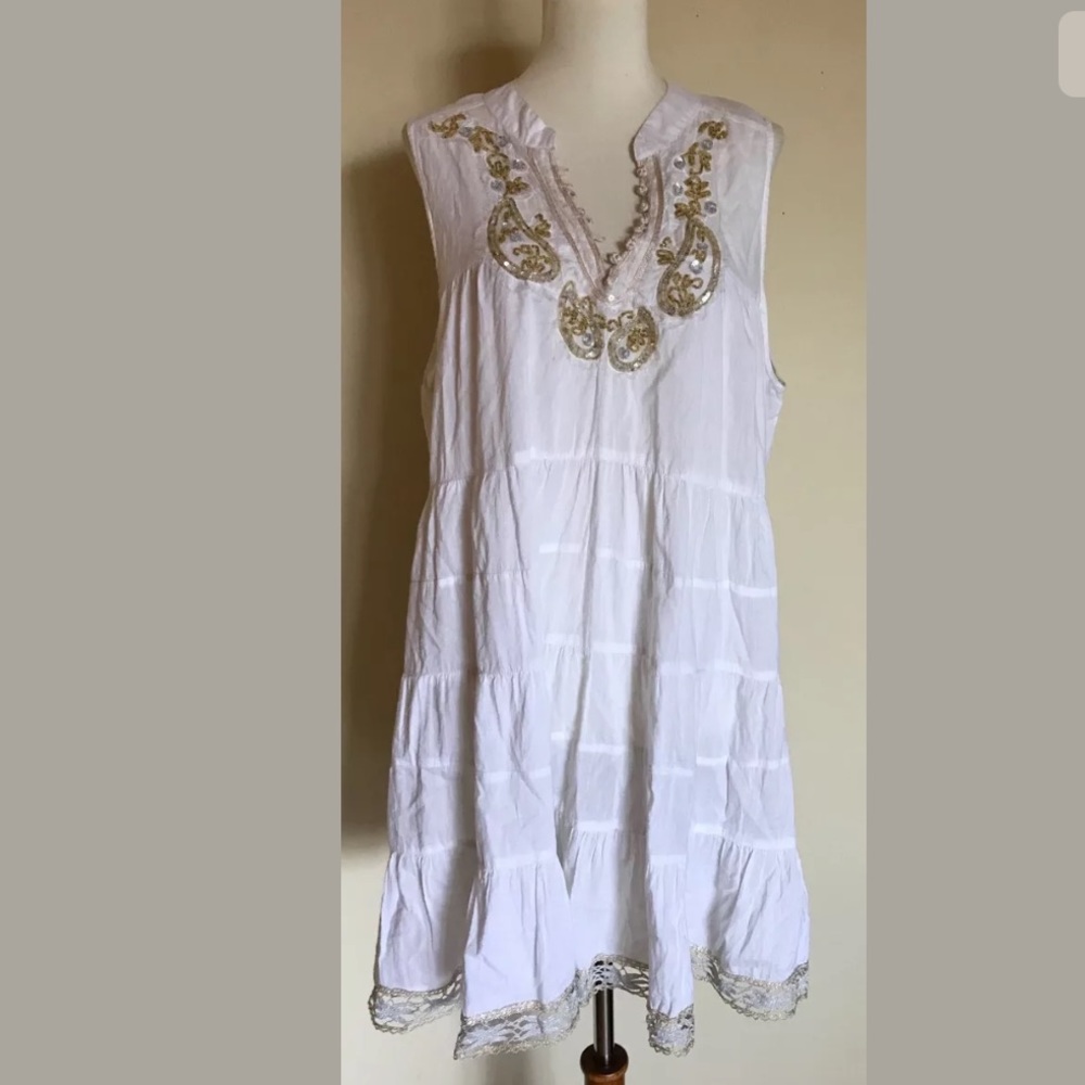 Free People Embroidered Dress